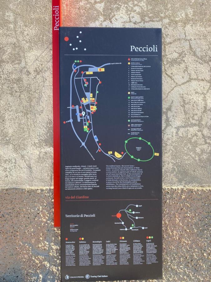 Casa Bel Vedere Peccioli Exteriér fotografie